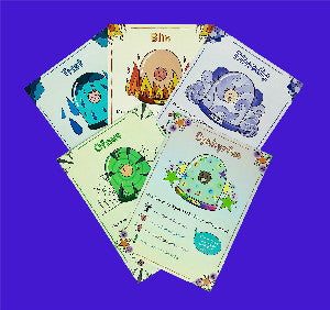 Cardiau Fflach Mewn Glôb