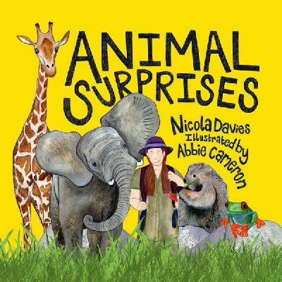 Clawr llyfr / Book cover: Animal Surprises