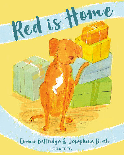 Clawr llyfr / Book cover: Red is Home
