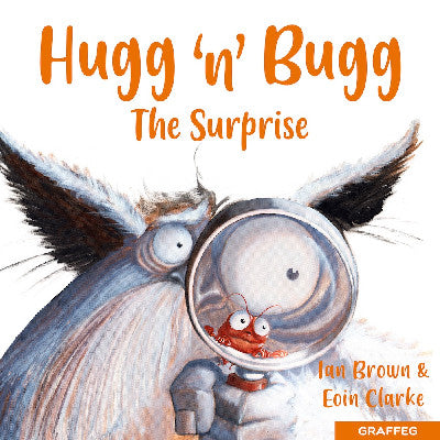 Clawr llyfr / Book cover: Hugg 'N' Bugg: The Surprise