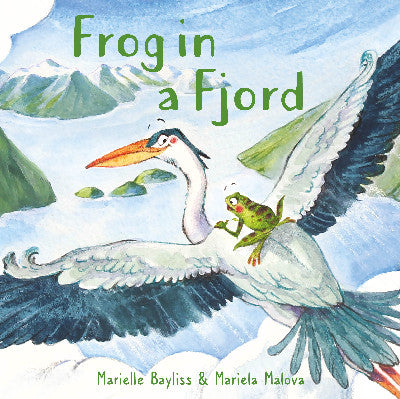 Clawr llyfr / Book cover: Frog in a Fjord
