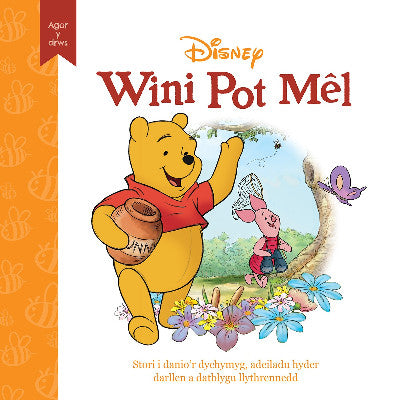 Clawr llyfr / Book cover: Disney Agor y Drws: Wini Pot Mêl