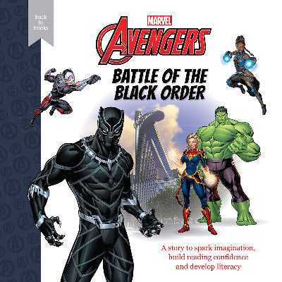 Clawr llyfr / Book cover: Disney / Marvel Back to Books: Avengers