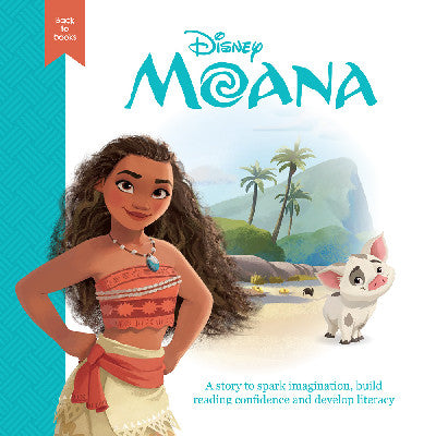 Clawr llyfr / Book cover: Disney Back to Books: Moana