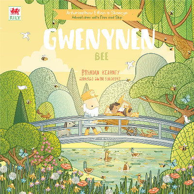 Clawr llyfr / Book cover: Gwenynen / Bee