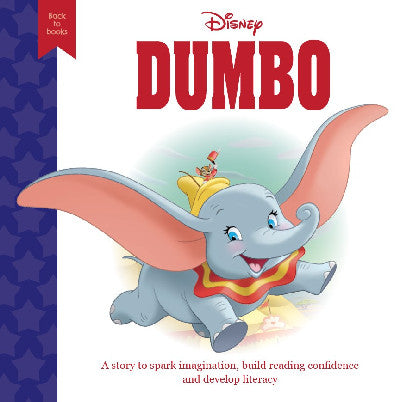 Clawr llyfr / Book cover: Disney Back to Books: Dumbo