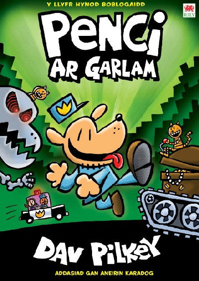 Clawr llyfr / Book cover: PENCI: 2. Ar Garlam