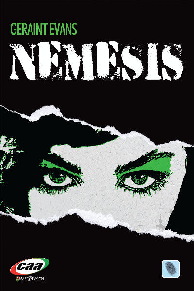 Clawr llyfr / Book cover: Nemesis