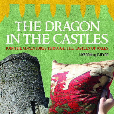 Clawr llyfr / Book cover: The Dragon in the Castles
