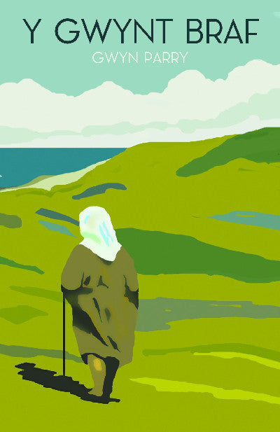 Clawr llyfr / Book cover: Y Gwynt Braf