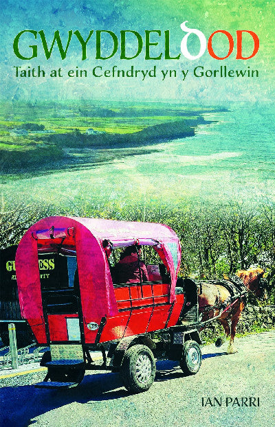 Clawr llyfr / Book cover: Gwyddeldod: Taith at ein Cefndryd yn y Gorllewin