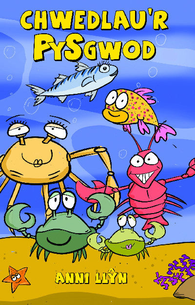 Clawr llyfr / Book cover: Chwedlau'r PySgwod