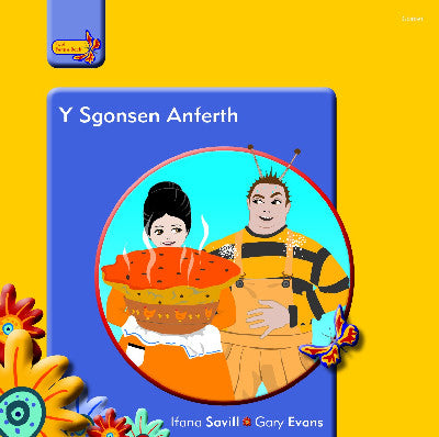 Clawr llyfr / Book cover: Pobl Pentre Bach: Y Sgonsen Anferth