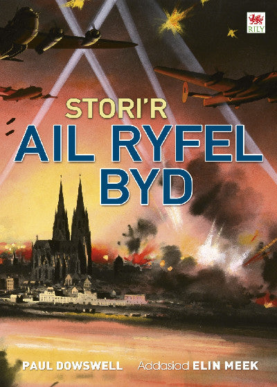 Clawr llyfr / Book cover: Stori'r Ail Ryfel Byd