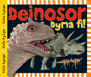 Cyfres Dwlu Dysgu: Deinosor Dyma Fi