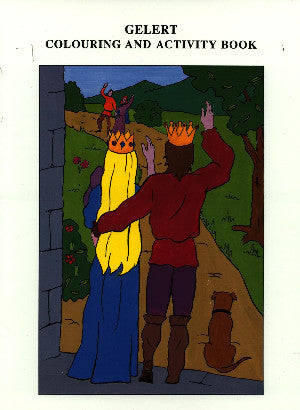 Gelert - Llyfr Lliwio a Gweithgaredd