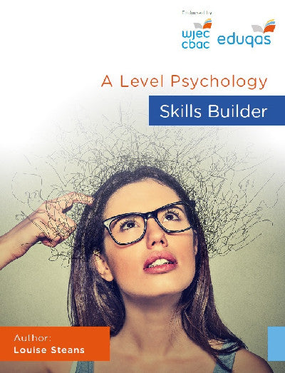 Clawr llyfr / Book cover: A Level Psychology - Skills Builder