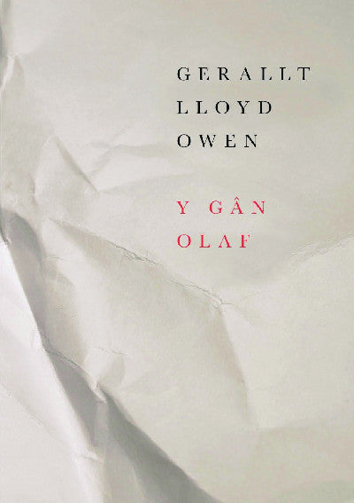 Clawr llyfr / Book cover: Y Gân Olaf