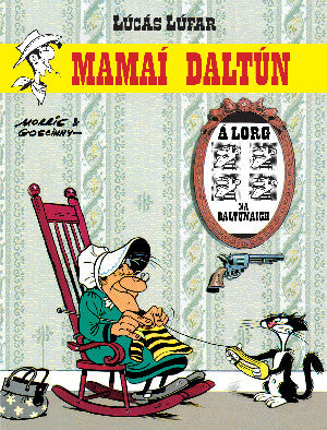 Clawr y llyfr: Lúcás Lúfar: Mamaí Daltún / Book cover: Lúcás Lúfar: Mamaí Daltún