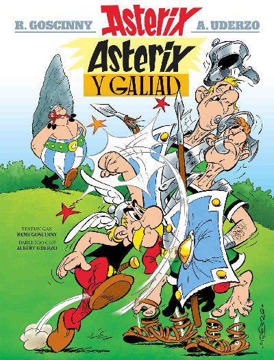 Clawr llyfr / Book cover: Asterix y Galiad