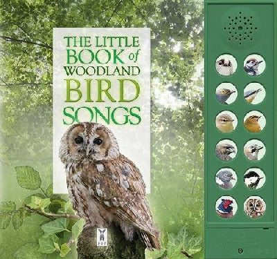 Clawr llyfr / Book cover: The Little Book of Woodland Bird Songs
