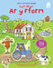 Llyfr Sticeri ar y Fferm / Farm Sticker Book