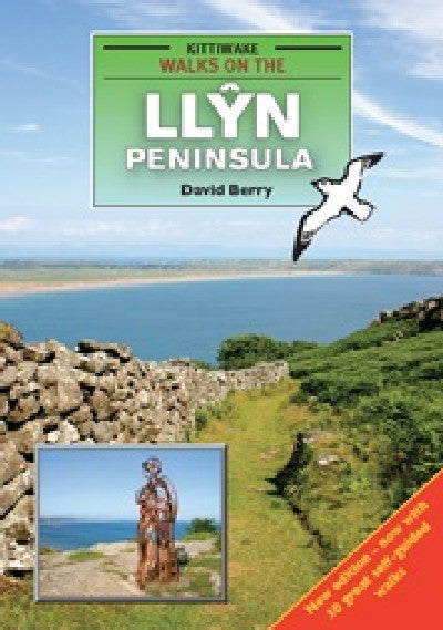 Clawr llyfr / Book cover: Walks on the Llŷn Peninsula