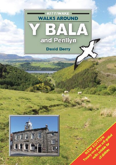 Clawr llyfr / Book cover: Walks Around y Bala and Penllyn