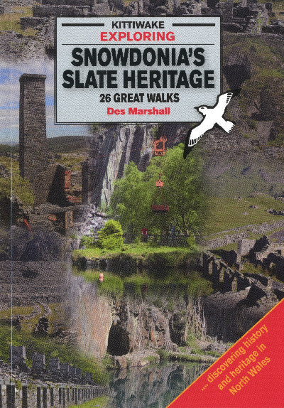 Clawr llyfr / Book cover: Exploring Snowdonia's Slate Heritage