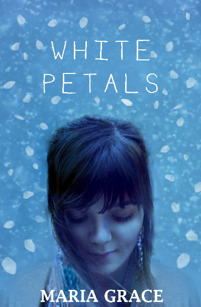 Clawr llyfr / Book cover: White Petals