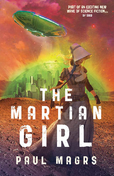 Clawr llyfr / Book cover: Martian Girl, The