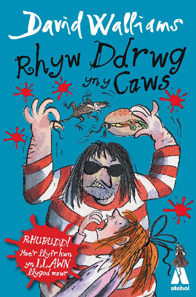 Clawr llyfr / Book cover: Rhyw Ddrwg yn y Caws