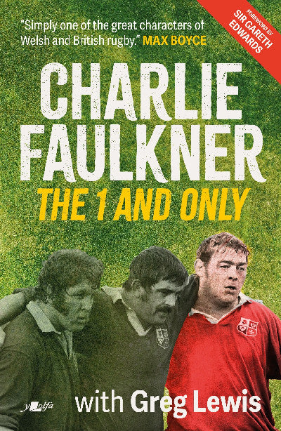 Clawr llyfr / Book cover: Charlie Faulkner: The 1 and Only