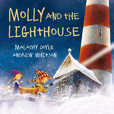 Clawr llyfr / Book cover: Molly and the Lighthouse
