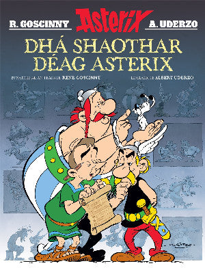 Dhá Shaothar Déag Asterix ( Leabhair Mhaisithe Asterix / Asterix Illustrated Albums in Irish)