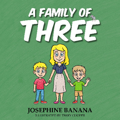 Clawr llyfr / Book cover: A Family of Three