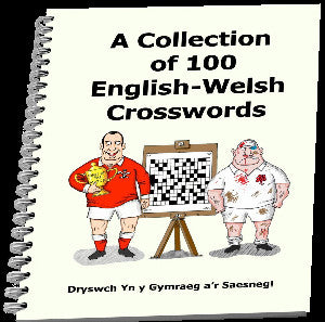 A Collection of 100 English-Welsh Crosswords - Dryswch Yn y Gymraeg a'r Saesneg!!