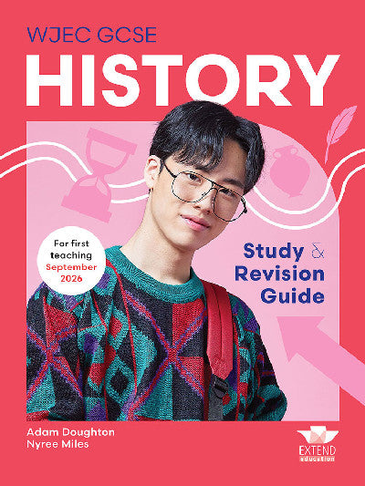 Clawr llyfr / Book cover: WJEC GCSE History: Study and Revision Guide