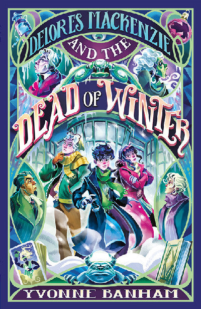 Clawr llyfr / Book cover: Delores Mackenzie and the Dead of Winter