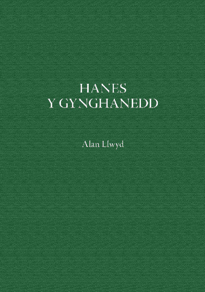 Clawr llyfr / Book cover: Hanes y Gynghanedd
