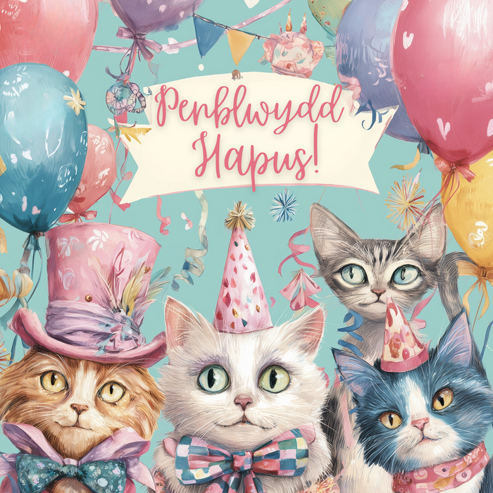 Penblwydd Hapus | Cardiau.Cymru