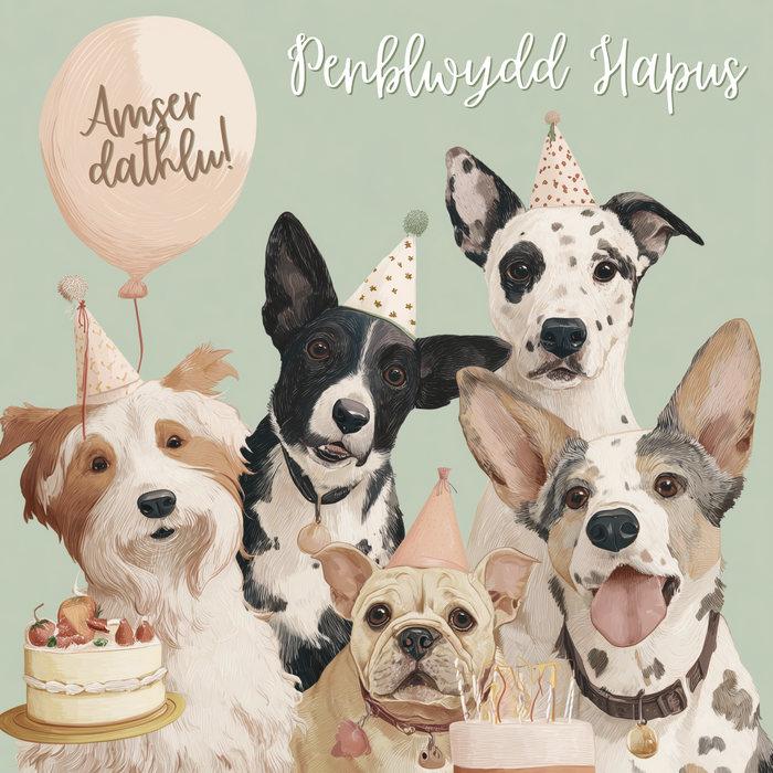 Penblwydd Hapus | Cardiau.Cymru