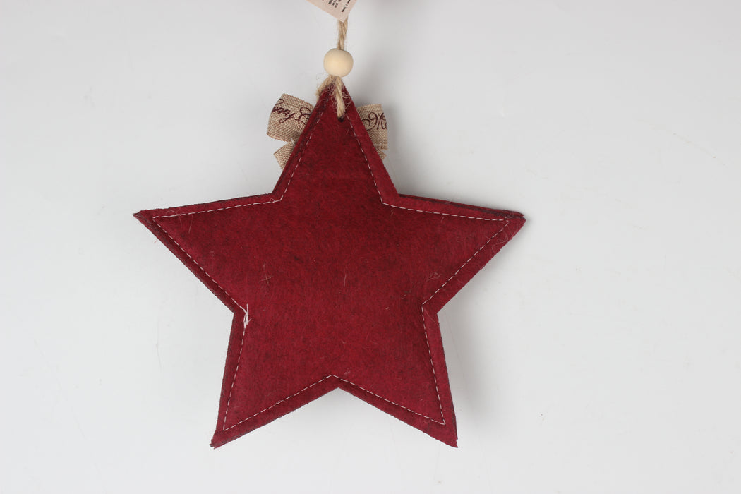 Addurn Dwyieithog 'Hedd y Nadolig' | Cardiau.Cymru