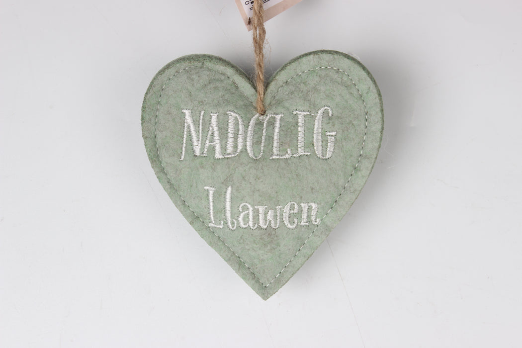 Addurn Nadolig Llawen | Cardiau.Cymru