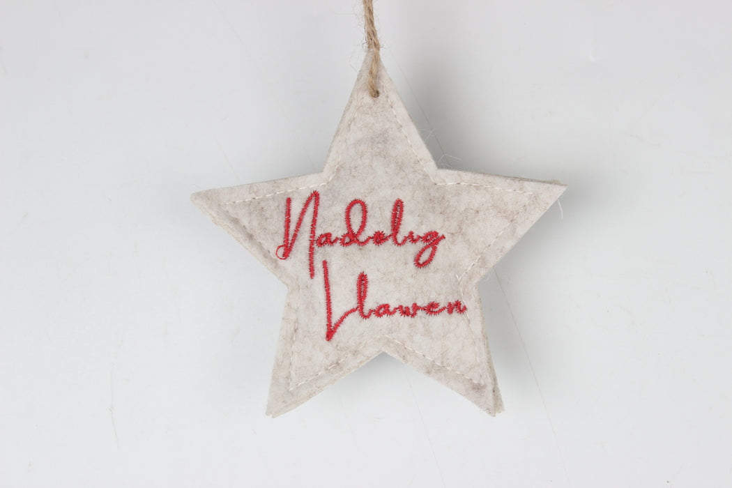 Addurn Nadolig Llawen | Cardiau.Cymru