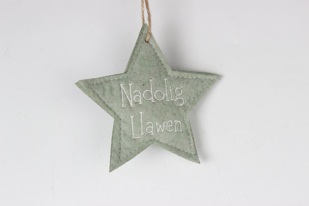 Addurn Nadolig Llawen | Cardiau.Cymru