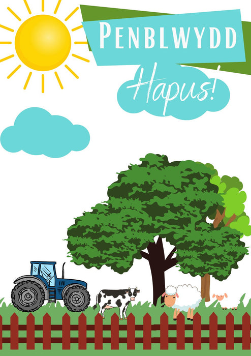 Penblwydd Hapus | Cardiau.Cymru - Siop Y Pentan