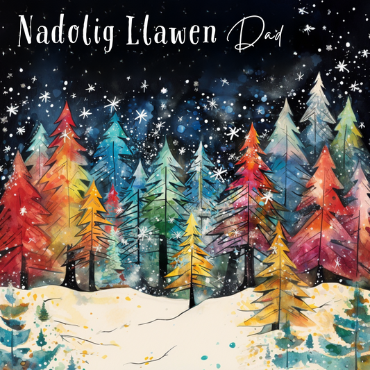 Nadolig Llawen Dad | Cardiau.Cymru - Siop Y Pentan