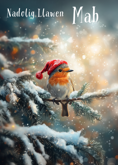 Nadolig Llawen Mab | Cardiau.Cymru