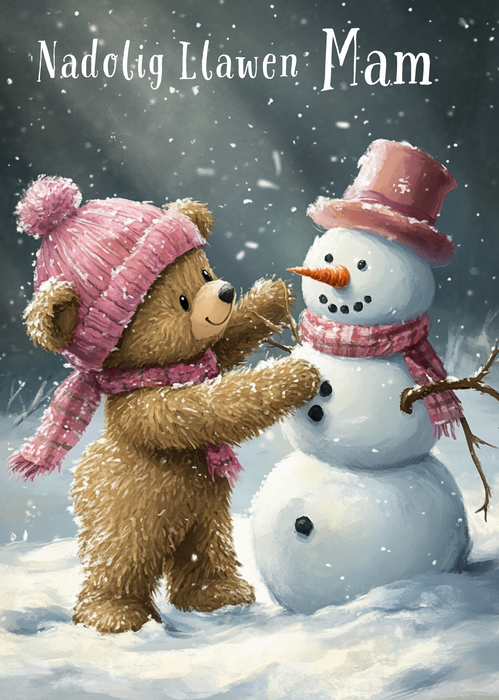 Nadolig Llawen Mam | Cardiau.Cymru